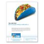 Franchise business to business print advertising: 
