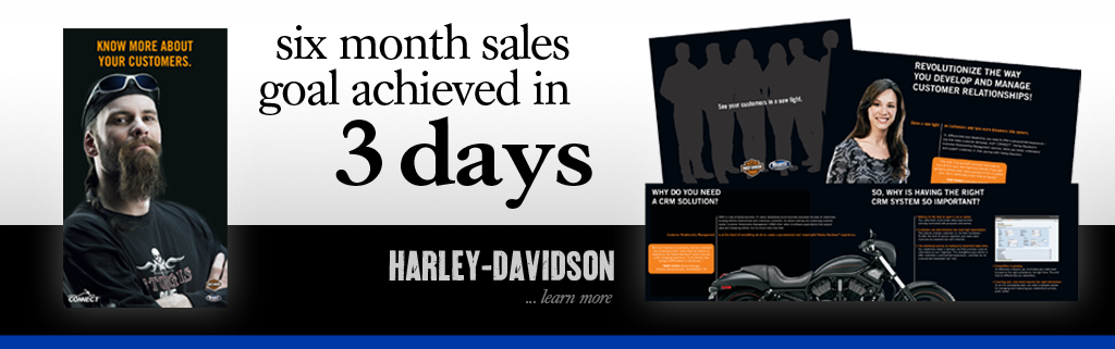 With Third Person Dealer to Dealer Marketing, Harley-Davidson Met a 6-month Sales Goal in Just 3 Days